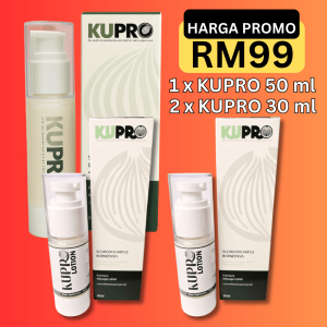 1 KUPRO Botol 50ml Free 2 Botol 30ml